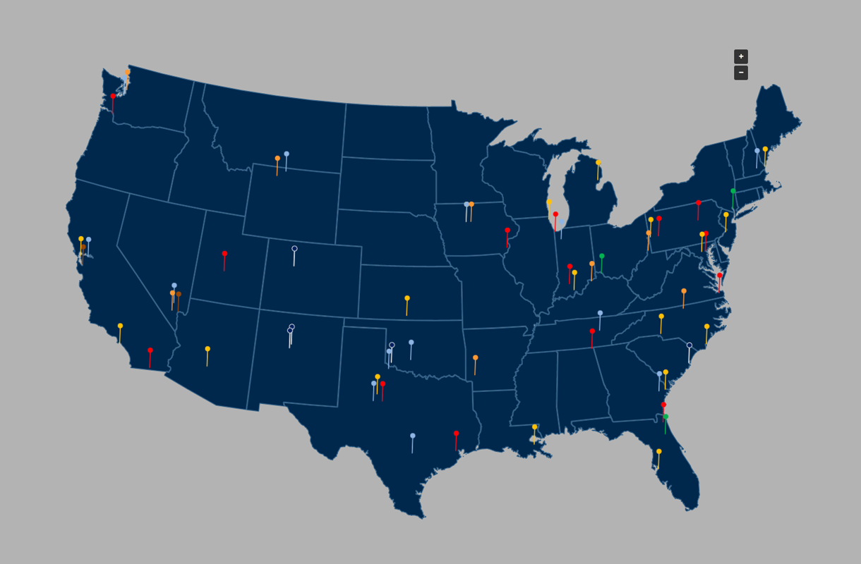 Competitors Map